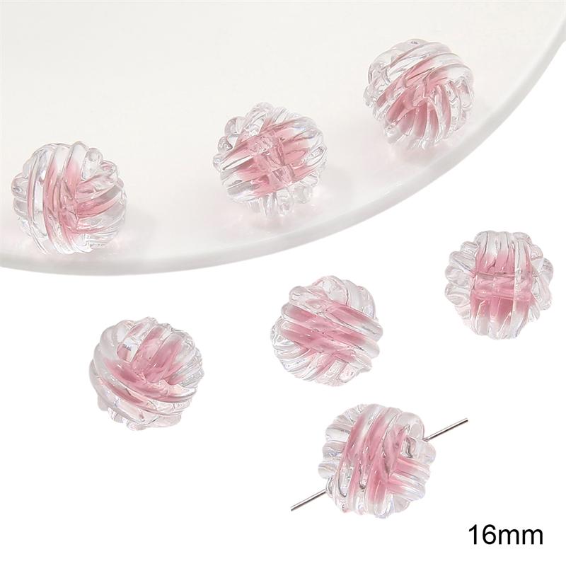 Acrylic Candy Beads Loose Spacer Beads for DIY Jewelry 10pcs