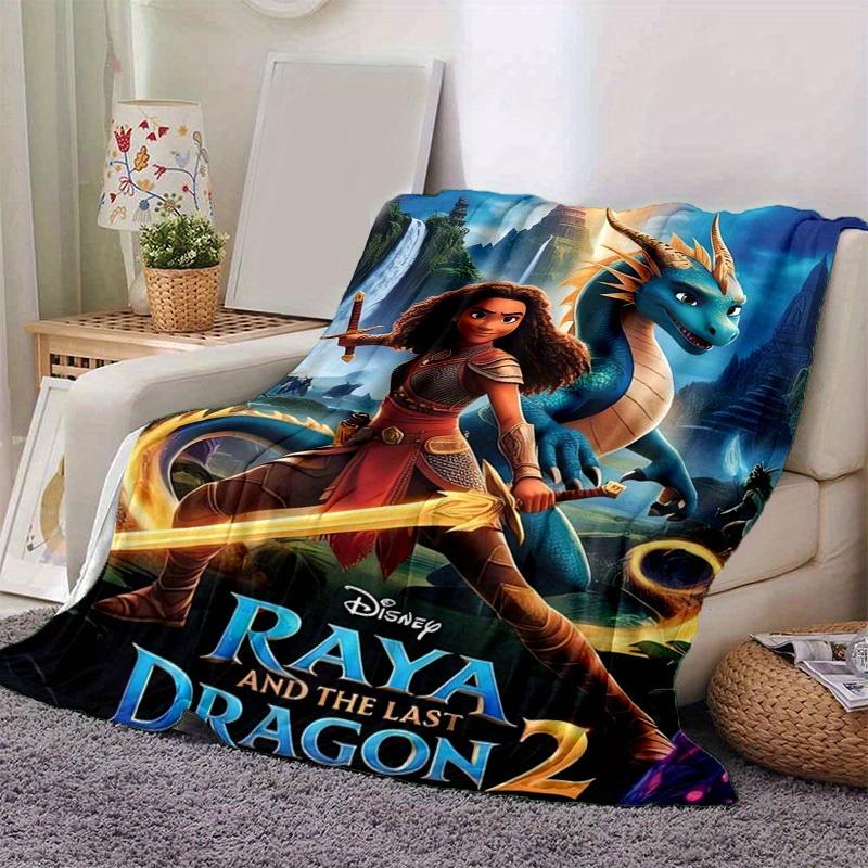 

1pc, Disney Raya and The Last Dragon 2 Home Decorative Blanket, Soft Throw for Couch, Bed, Travel, Camping 80x120cm