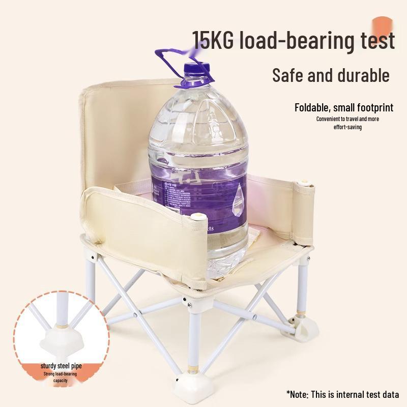 Kids' Portable Folding Chair for Camping, Dining, Beach, and Photography.