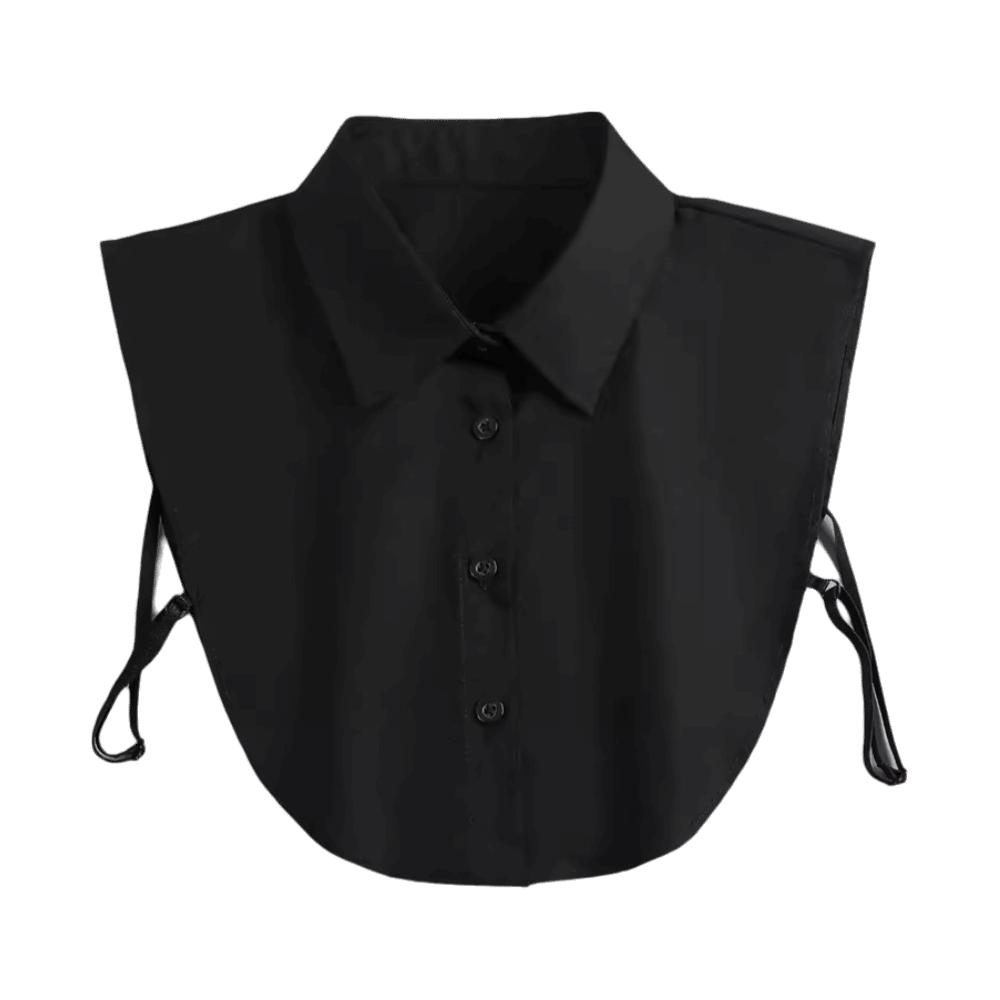 Versatile Half Shirt Style Fake Collar Adjustable Straps Detachable Collar  Women Men