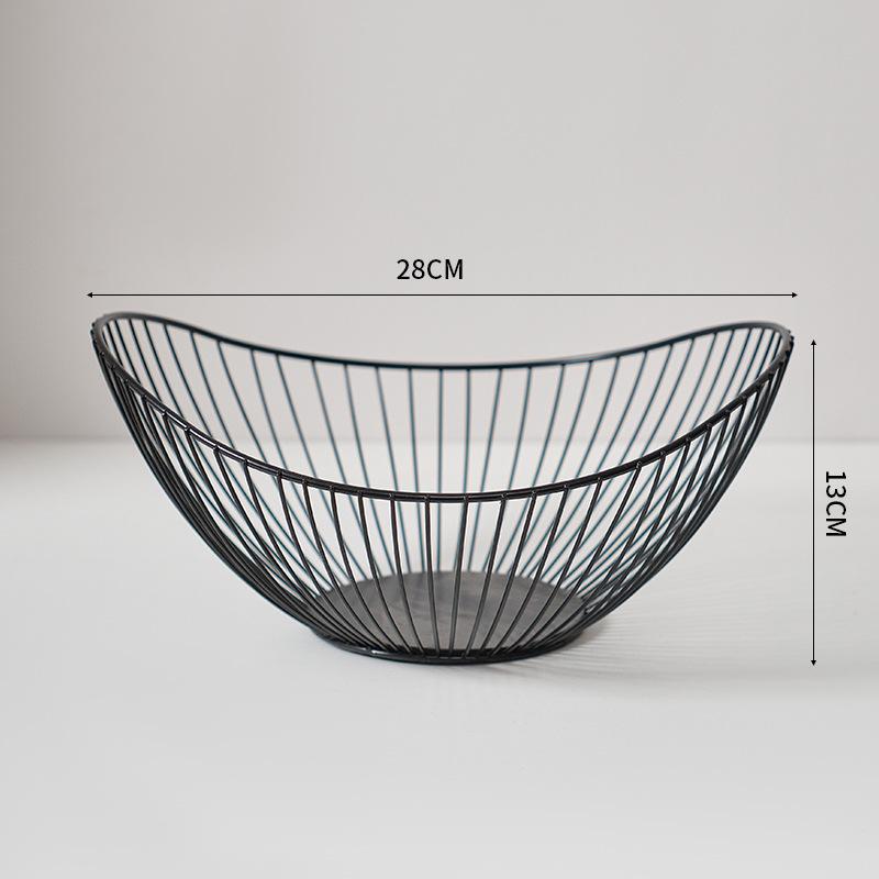 Coș de fructe artă fierbinte bomboane gustare tavă stil Nordic farfurie cu fructe gustări Creative bol cu ​​fructe depozitare coș organizator de bucătărie