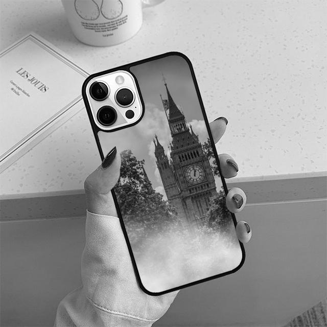 London Eye Eiffel Tower Big Ben Phone Case For iPhone 17 Air 14 15 16 13 12 Cover For Apple Pro Max 6S Plus