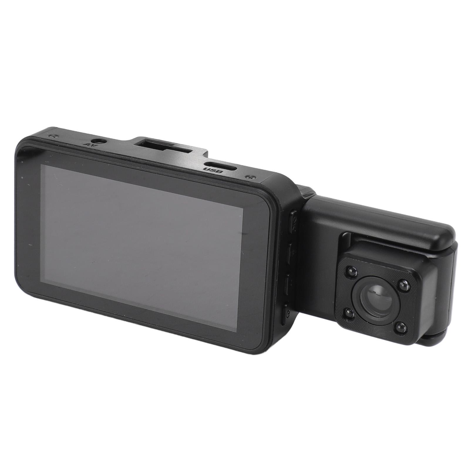 

Профессиональный видеорегистратор 3-канальный WiFi 1080P Передняя циклическая запись ИК ночное видение Режим парковки Автомобильная видеокамера