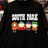 South Park Kidland Kreslený Animovaný Trendy Oversized Tričko s Krátkým Rukávem pro Unisex Ženy Y2k Oblečení Unisex Levné Oblečení