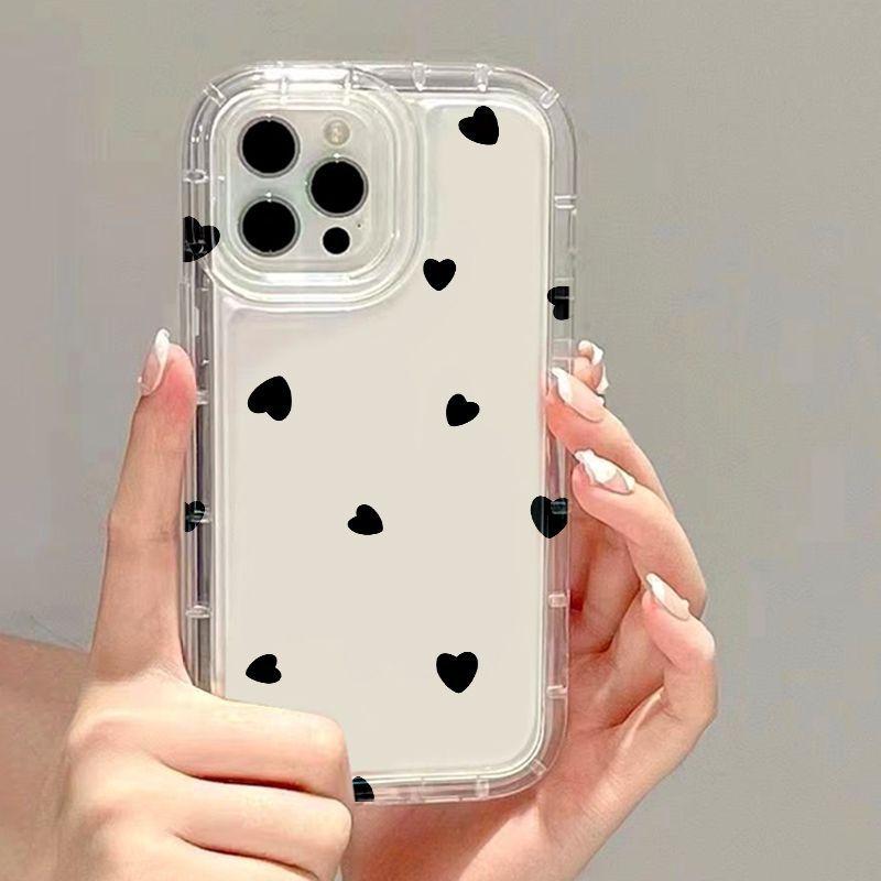 Simple letters are suitable for iphone17promax mobile phone case 13pro Apple 14 couple 16 foreign trade 15 generation