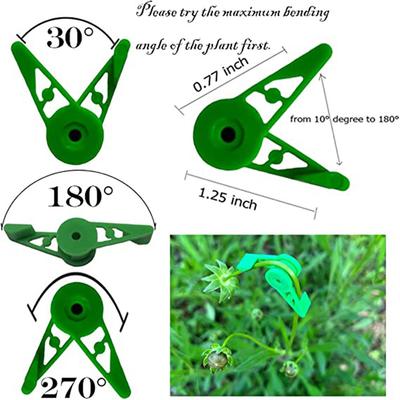 Plant Branches Bender Training Clips Garden Stem Trainer Clips 270 Degree Adjustable Planter Holder For Low Stress Training Tool