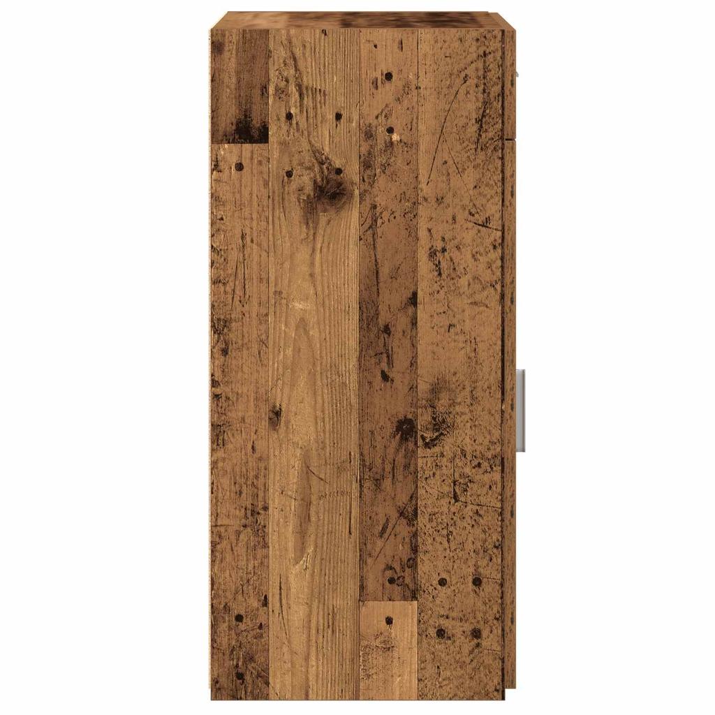 Sideboard with Drawers Reclaimed Wood Look 50 x 42.5 x 93 cm