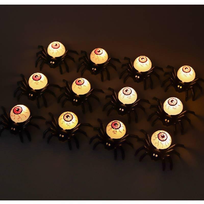 Halloween Eyeball Light European Style Spider Led Candle Party Decoration