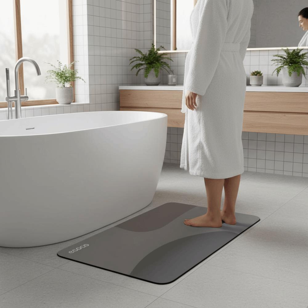 Quick-Dry Bathroom Mat Water Absorption Anti Slip Mat Door Rug Diatom Mud Floor Mat  Bathroom