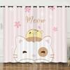 Curtains European And American Cartoon Animals Bear Deer Digital Printing Blackout Curtain Bedroom Punching