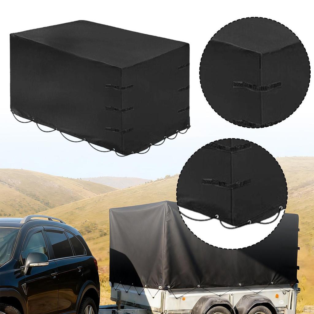 Foldable Campervan Cover, Universal , All-weather Protection, Travel Trailer Cover for Camping