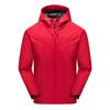 Men's Windproof and Waterproof Lightweight Jacket Outdoor Sports Plain Color Hooded Jacket