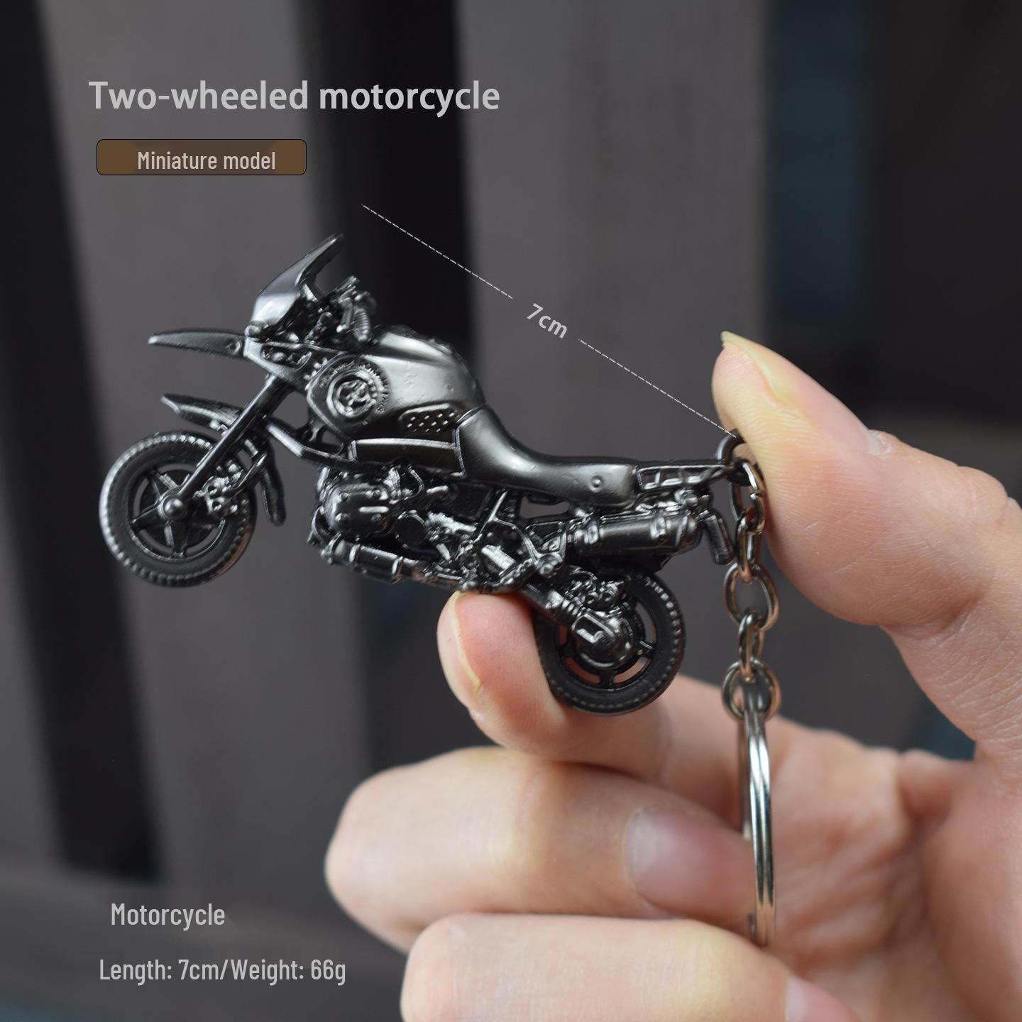 PUBG Peripherals: PlayerUnknown s Battlegrounds Motorcycle Zinc Alloy Toy Pendant, 7 cm
