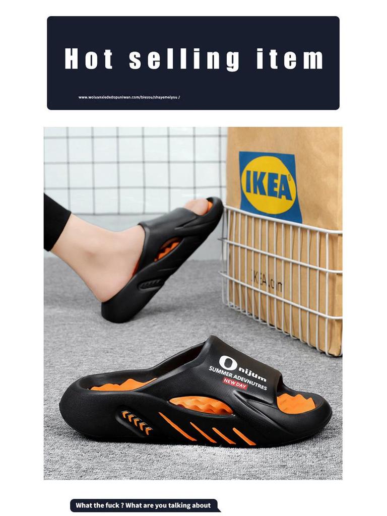 Men's Dual-Use Summer Sports Sandals, Casual Massage Beach Slippers