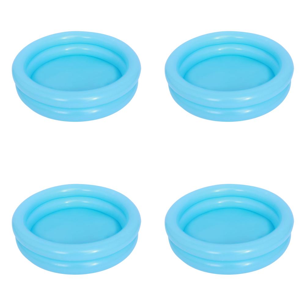 1-5PCS Outdoor Inflatable Round Fish Pond Kids Fishing Game Toy Portable Inflatable Play Pool for Home Backyard Water Activity