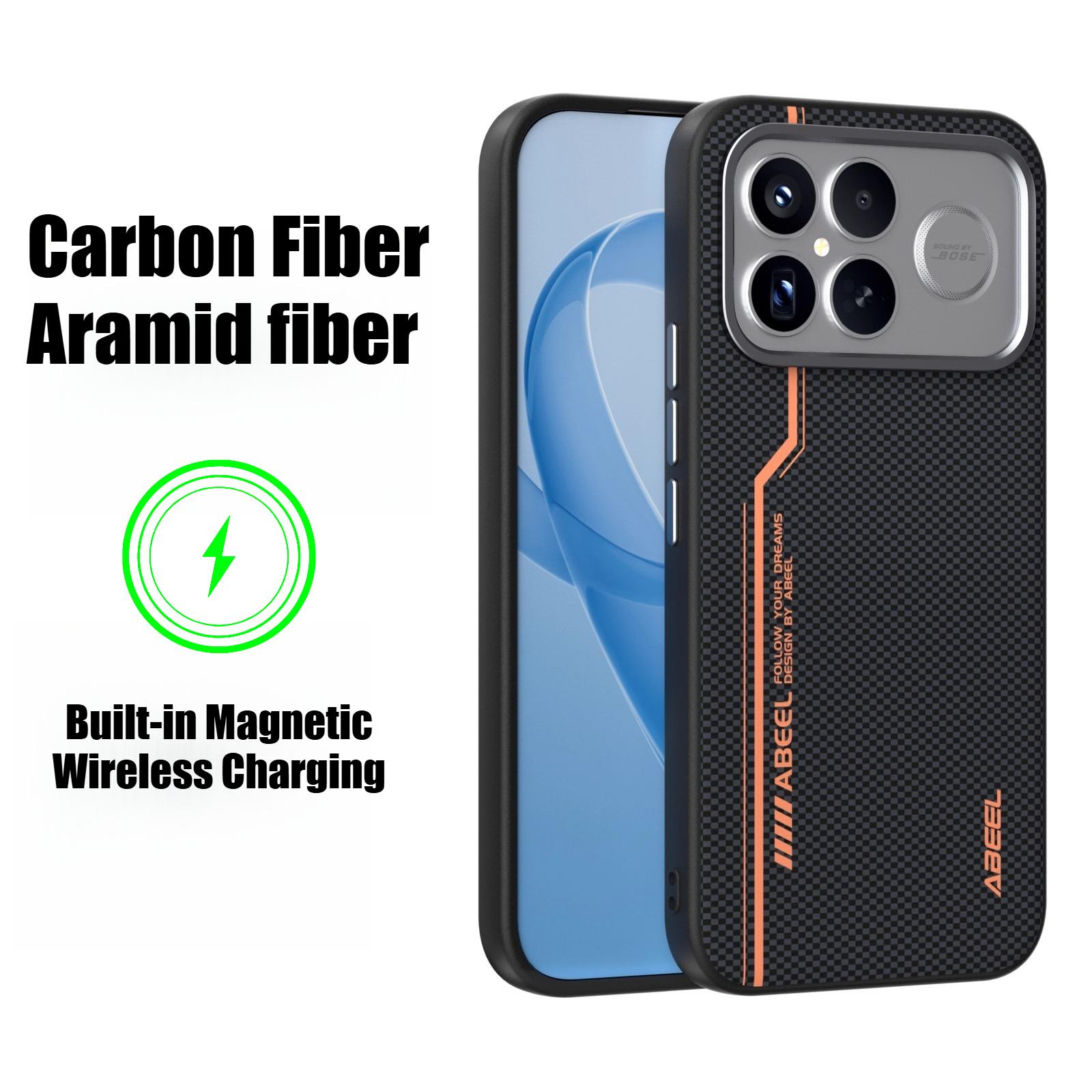 

Преміальний магнітний чохол з арамідного вуглеволокна для Xiaomi POCO F8 Pro F8 Ultra Бездротова зарядка Матовий на дотик Протиударний чохол POCO F8 Pro чистий