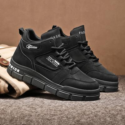 Neue Mode Herren Herbst Frühling All Match Hightop Wanderschuhe Winter Highcut Leder Arbeitsstiefel