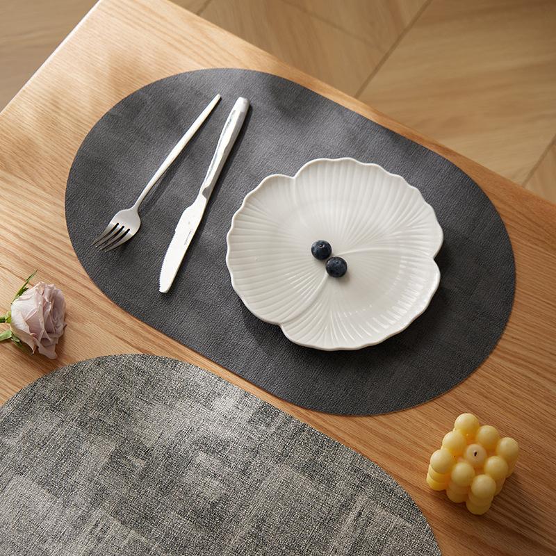 Premium Heat-Resistant Dining Table PVC Placemat Cup Coaster Tea Cup Mat Bowl Mat Anti-Scald Table Protector Home Use