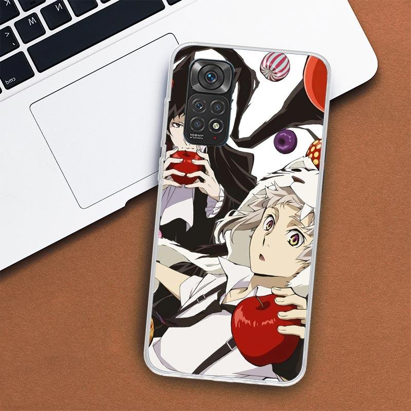 Bungo Stray Dogs Nakajima Atsushi Phone Case For Xiaomi Redmi Note 14 13 12 12S 11 Pro Plus 11S 10 10S 11T 11E Soft Transparent