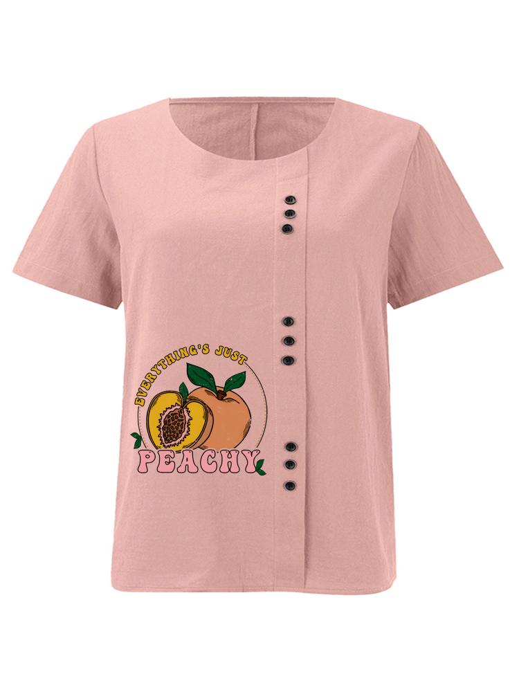 

Женская Модная Персиковая Футболка с Принтом Букв, Короткий Рукав, Свободная Хлопковая Рубашка, Повседневная Свободная Летняя Блузка, Топы Большого Размера S розовый