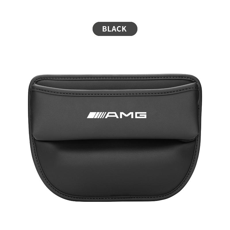 

PU Leather Car Seat Gap Organizer Box Storage Bag For Mercedes Benz AMG GLE GLS CLA CLE GLC CLS GLA W223 W213 Tire Valve Cap
