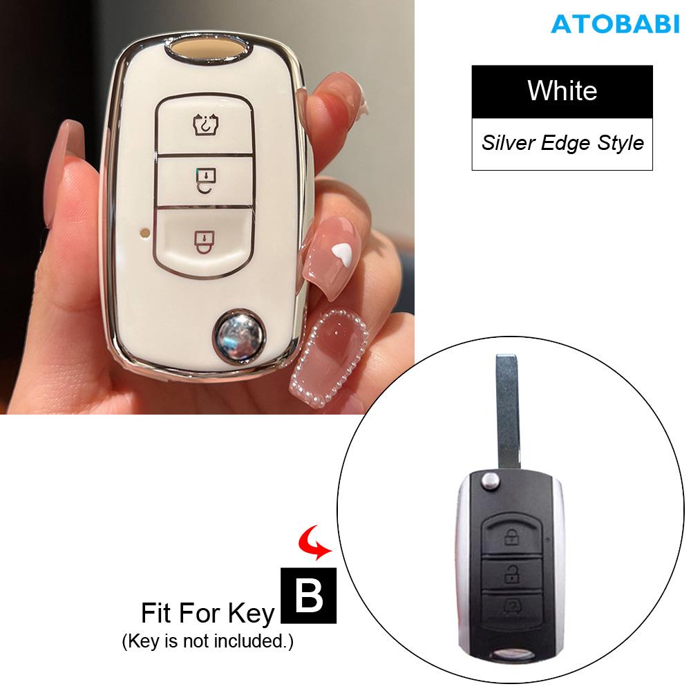 Tpu Car Key Cover Remote Fobs Cases Protector Keychain Holder Auto Accessories For Dfsk Dongfeng Fengguang 580 Dfm Glory 560 500