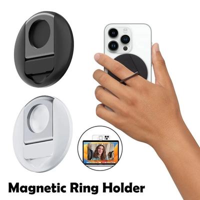 Für Apple iPhone 14 13 MagSafe Macbook iPad Kontinuität Kamerahalterung Ständer Magnetische Handy-Ringschnallenhalterung