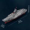 Non-Toxic S19 High-Speed Electric Remote Control Ship 2.4G Rc Aircraft Carrier Diy Assembly Warship Model Children'S Toys For Kids Gifts
