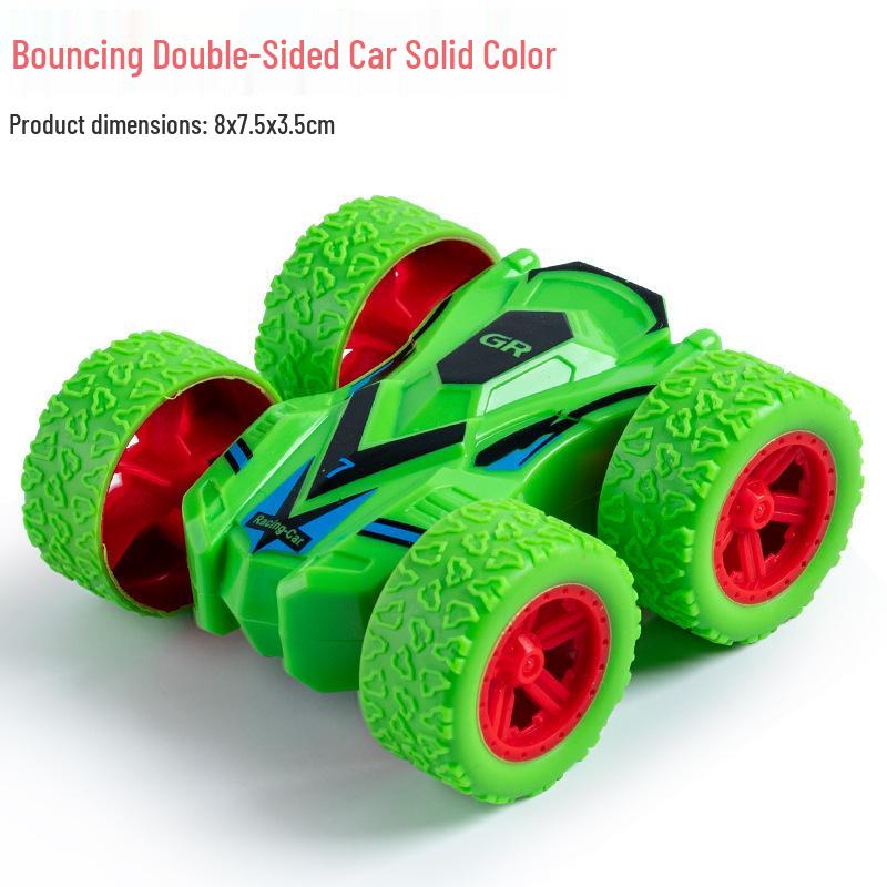 

Двусторонний внедорожный трюковой автомобиль: Ударопрочная инерционная игрушка 4WD