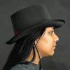Elegant Magicians Hat with Ribbon for Stage/Casual Wear Magicians Costume