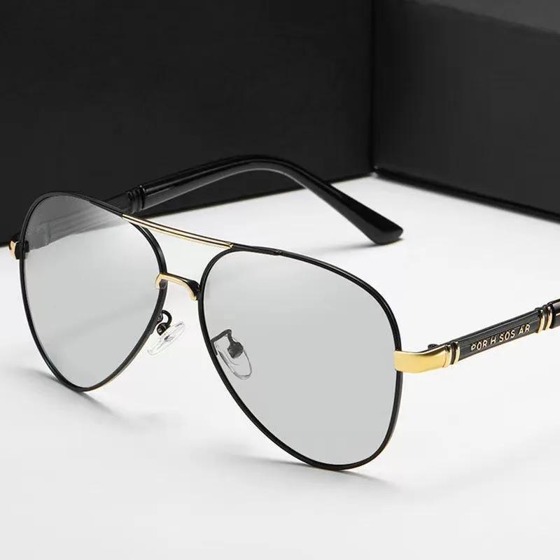 Luxury brands Sunglasses for Men Polarized Sun Glasses Travel Eyewears Classic Pilot Goggle UV 400 Protection