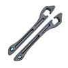 DECW8 1 Pair For BMW Car Seat Gap Plug Strip Side Seam Car Gap Filler Leak Proof  Storage Organizer Interior Decoration Accessories
