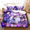 Kotoka Torahime XSOLEIL Institute Vice President Kawaii VTuber Live Art Bedding Duvet Cover + 2 Pillowcases Teen Bedroom Decor