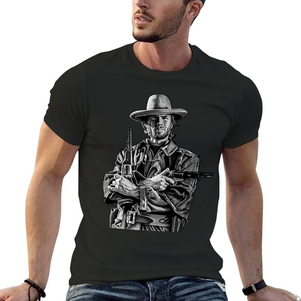 Clint Eastwood Best 8k Tshirt Summer Clothes Sports Fans Unisexs Tshirts