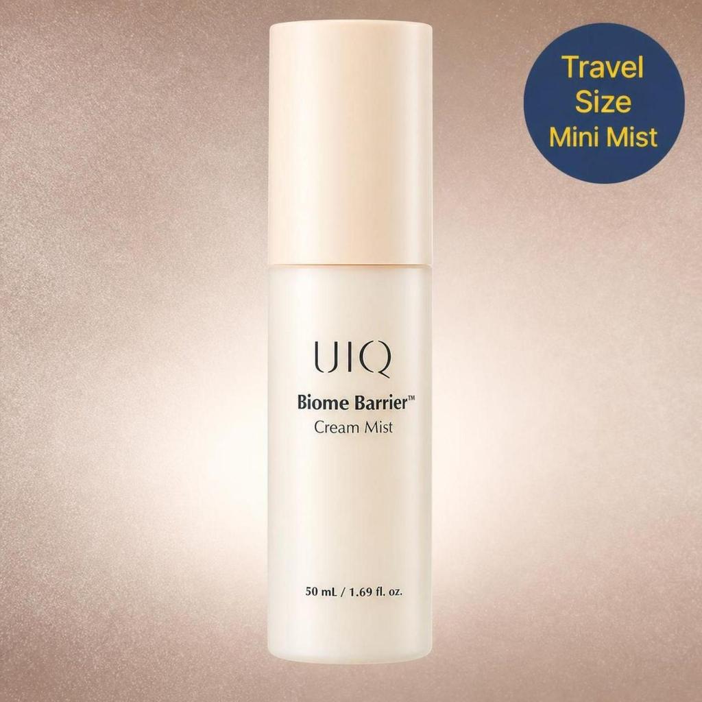 UIQ Biome Barrier Cream Mist 50ml Korean Hydrating Face Mist