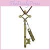 Attack On Titan Key Necklace With Alloy Pendant For Anime Fans And Cosplay