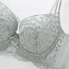 Underkläder Dam Tunn Spets Mjuk Stålring Anti Hängande Samlande Justerbar Bröstform Rak BH