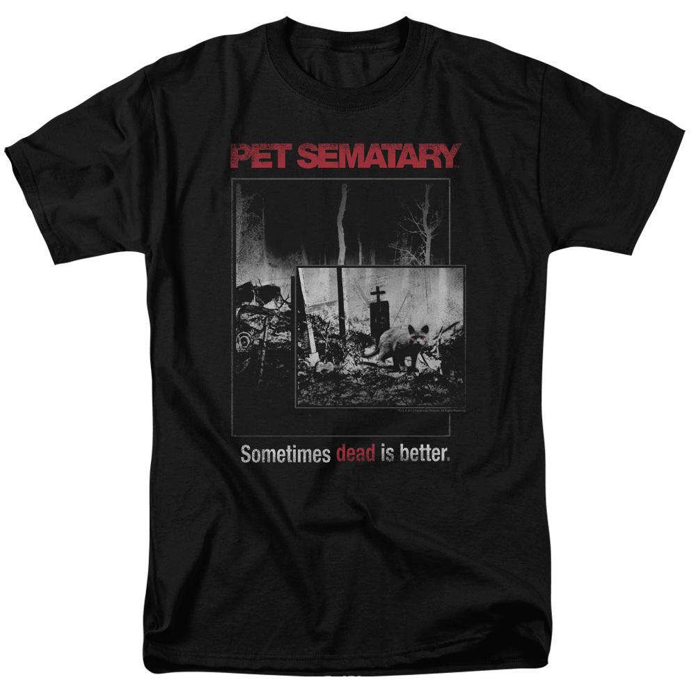 

Pet Semetary Cat Poster T-Shirt Sizes S-4XL NEW M