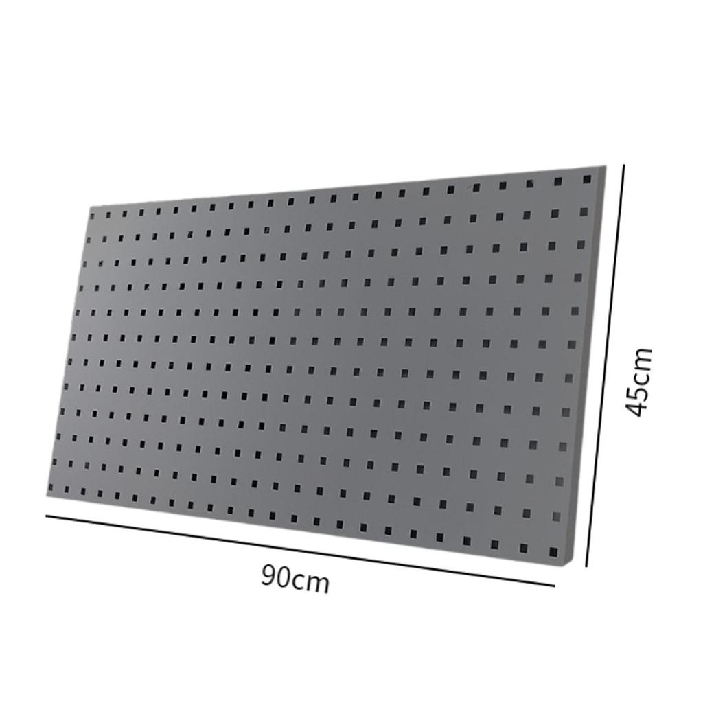 Wall Pegboard Organizer Pegboard Wall Panel Metal Space Saving Versatile 35.43inchx17.72inch Garage Organization for Workshop