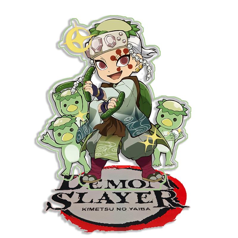 Standing Sign for Demon Slayer Tengen Uzui Muichiro Tokito Acrylic Desktop Stand Decorating Self Made Collection Toy Fans Gift