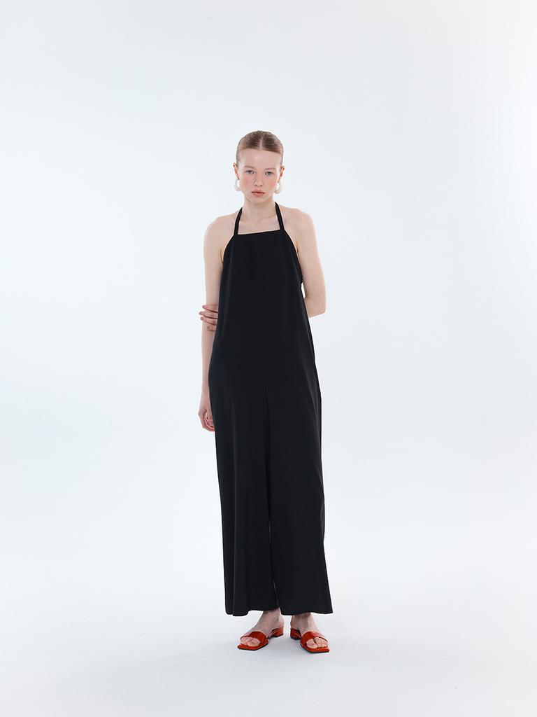 LUVM Halter Neck Jumpsuit_Black
