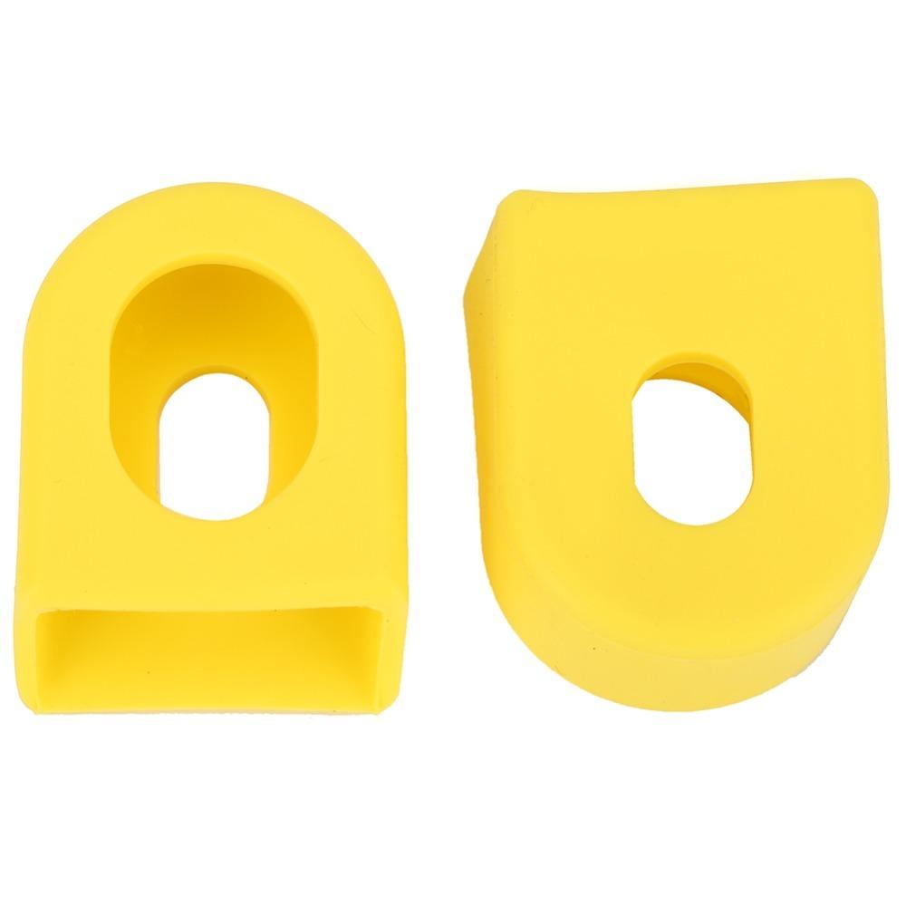 10PCS Multicolor Cycling Crank Boot Protectors Soft Crank Arm Cover  Bike Accessory