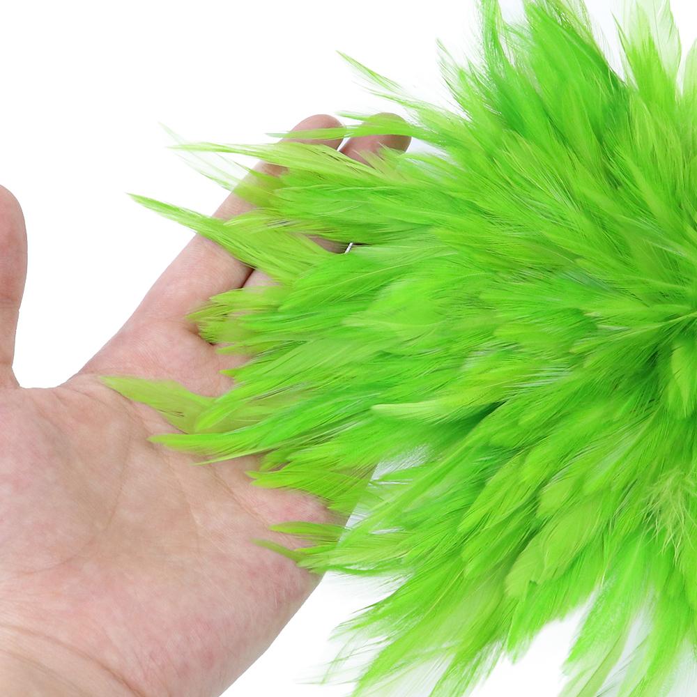 Rooster Feather lot 4-6Inch Carnival Clothing Sewing Accessories Jewelry Crafts Decoration Saddle Hackle Cock Chicken Plumas