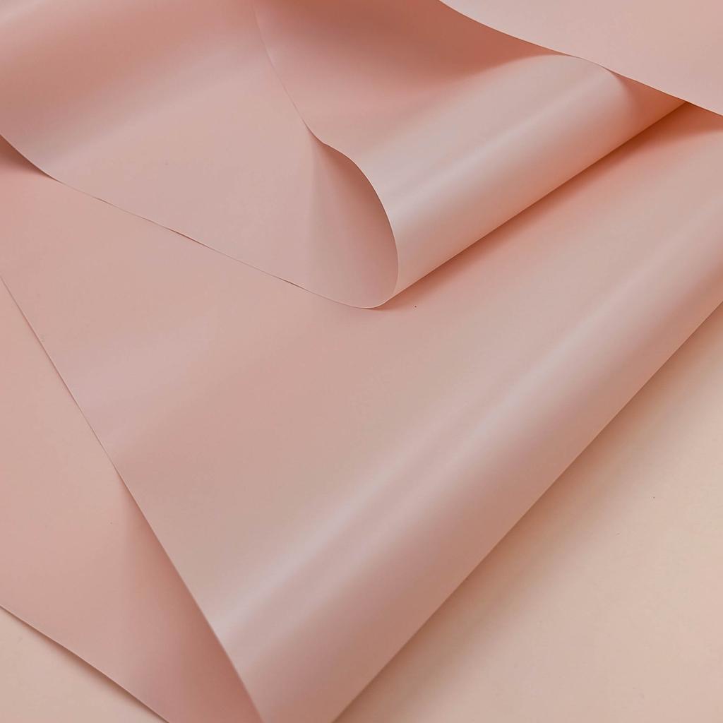 Folia Florystyczna Matowa - "Matte 90'S" - Piwoniowy Róż - Rolka 58Cm X 20M