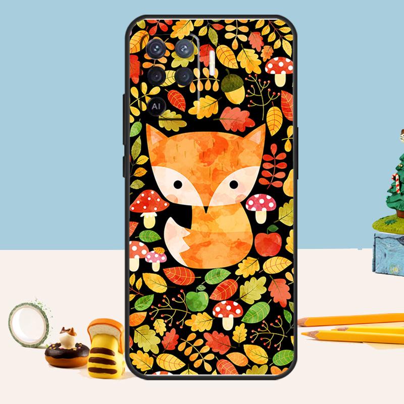 

Autumn Leaves Fall Fox Case For Oppo A76 A96 A16 A17 A57 A60 A40 A80 A18 A38 A58 A78 A98 A15 A54 A74 A94 A6 A5 Pro OPPO A5 Pro 5G
