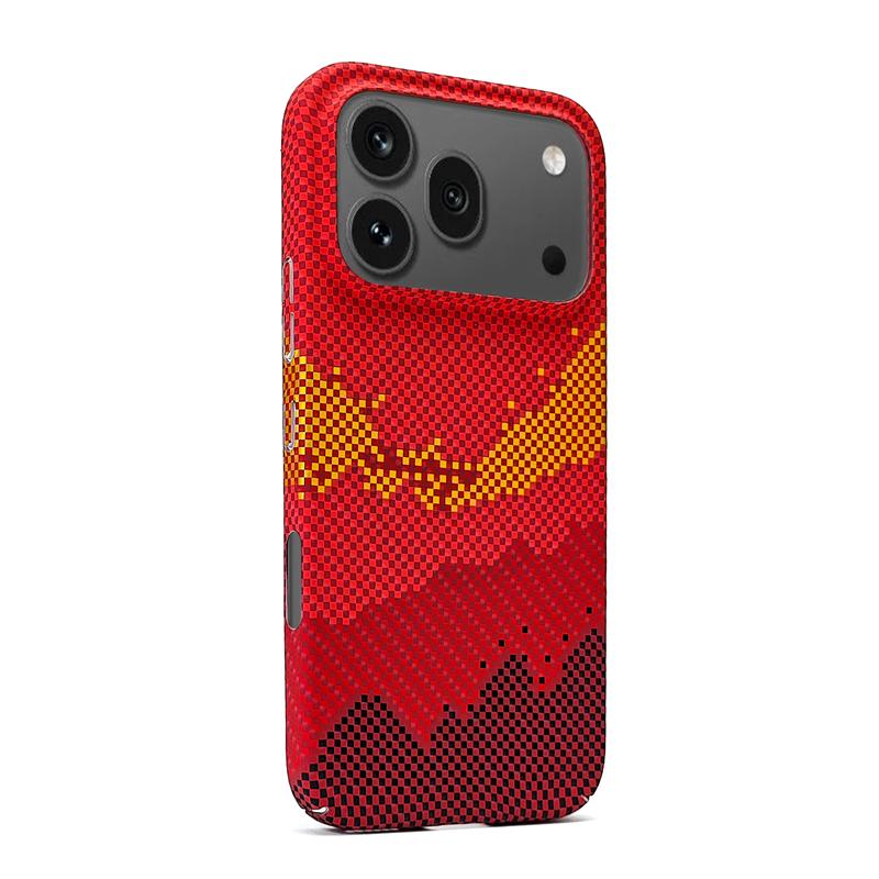 For Honor 600 Pro Case For Magsafe Magnetic Carbon Fiber Striped Pattern PC Lightweight Hard Cover