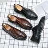 2025 Autumn New Men's Business Formal Men's Shoes Korean Version Casual British Pointed Head Height-increasing Leather Shoes