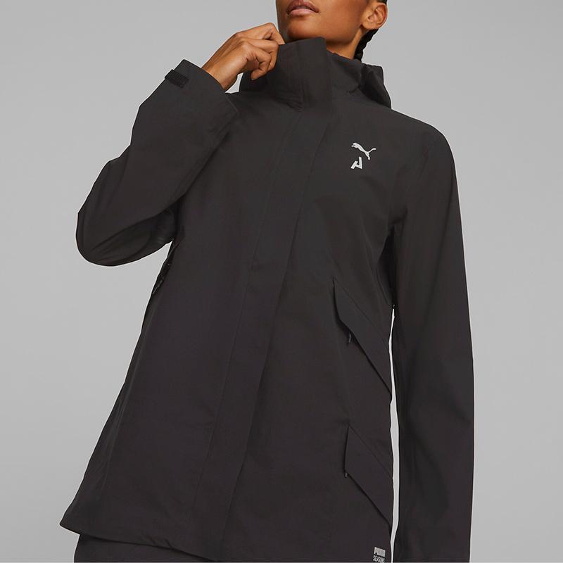 Puma Hooded Casual Sports Jacket Women jackets Black 523224-01