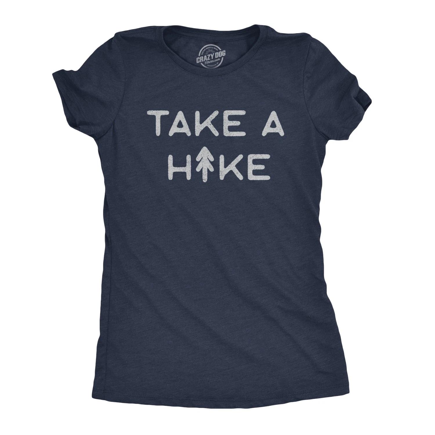 Womens Take A Hike T Shirt Funny Outdoor Adventure Camping Graphic Tee XXXXL