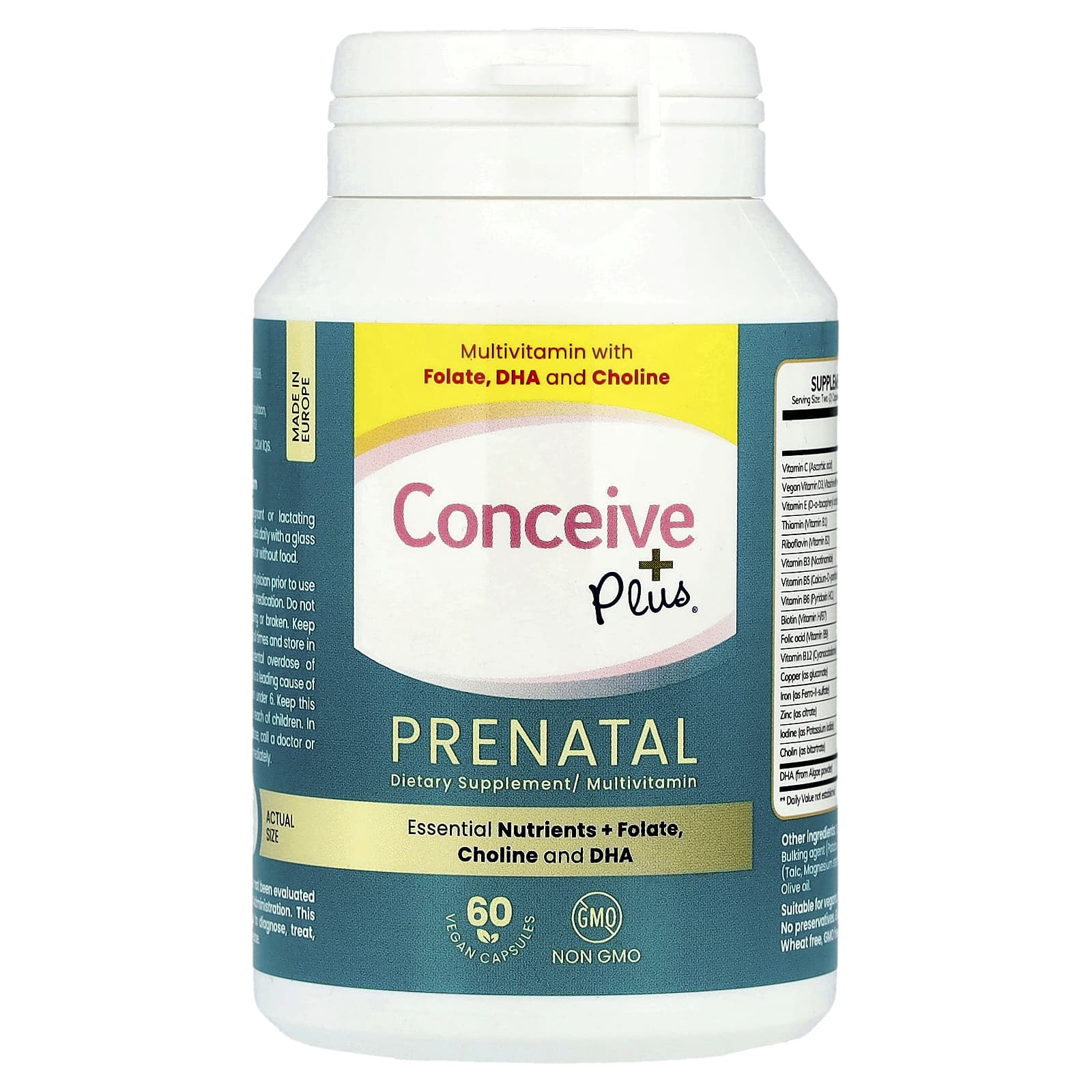 

Prenatal, 60 Veggie Capsules